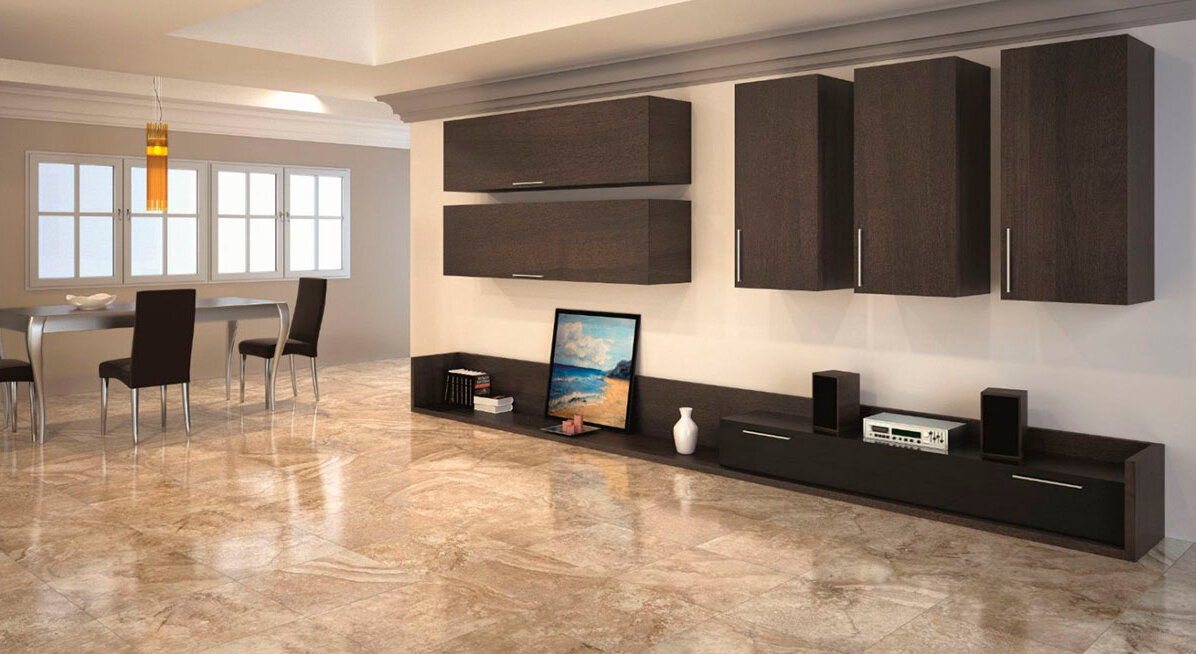 Пример интерьера с использованием китайской плитки