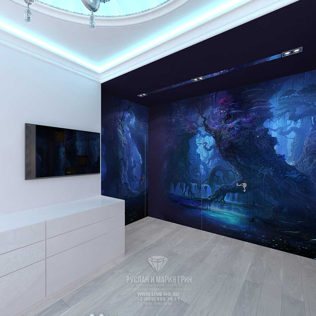 Дизайн детской комнаты с фотообоями