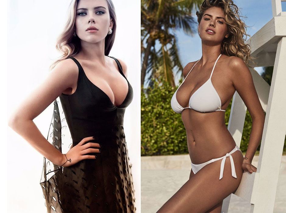 Скарлетт Йоханссон и Кейт Аптон