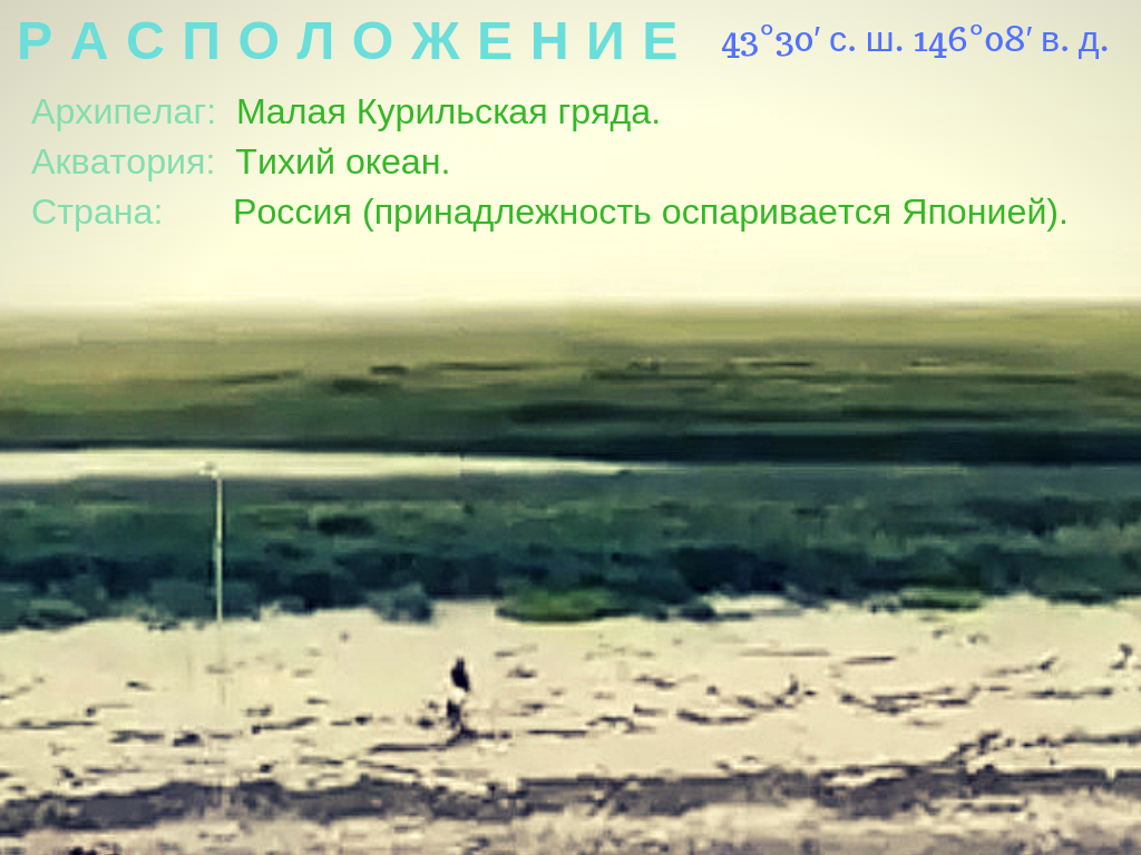Остров Зелёный, автор Денискина Застава.