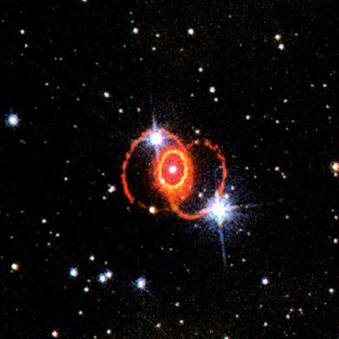 Так сверхновая SN 1987a выглядит сейчас. Источник: ESA/Hubble/nasa.gov