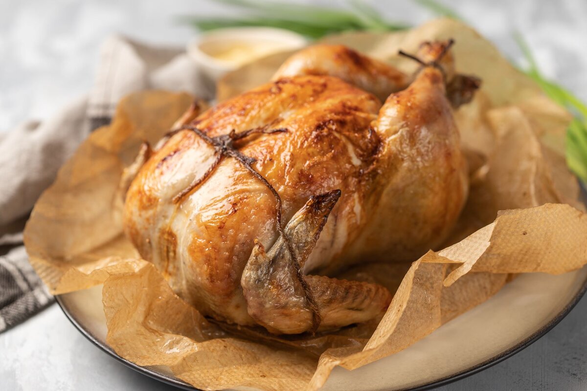 Курица гриль целиком в духовке - рецепт приготовления курицы с хрустящей корочкой