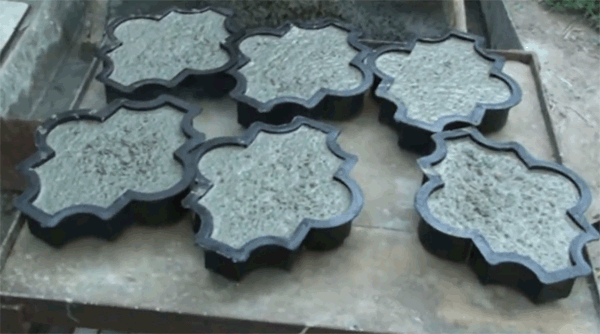 Изготовление тротуарной плитки своими руками | Строительный магазин Alkiv