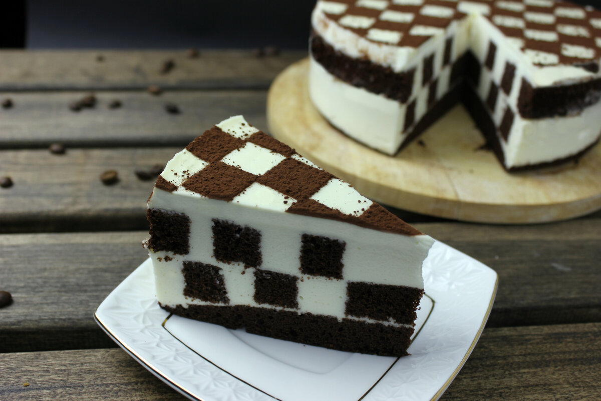 Торт ШАХМАТНЫЙ / CHESS Cake / Подробный рецепт