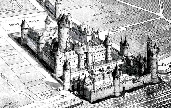 Замок Тампль – резиденция Ордена в Париже.  Былая резиденция стала местом заточения тамплиеров во время процесса инквизиции.
Во время Французской революции замок был тюрьмой, которую разрушил Наполеон