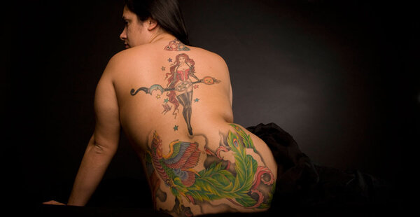 Татуировки на пышном теле - это круто и красиво! Где и какие делать?