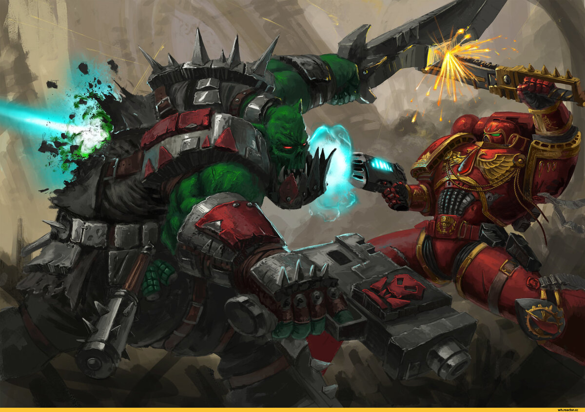 Fun mode космодесант. Warhammer 40k орки. Орки вархаммер 40000. Орки вархаммер 40к. Вархаммер 40000 Космодесант кровавые ангелы.