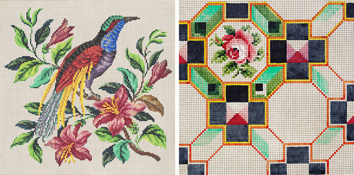 Схемы берлинской вышивки, начало XIX века