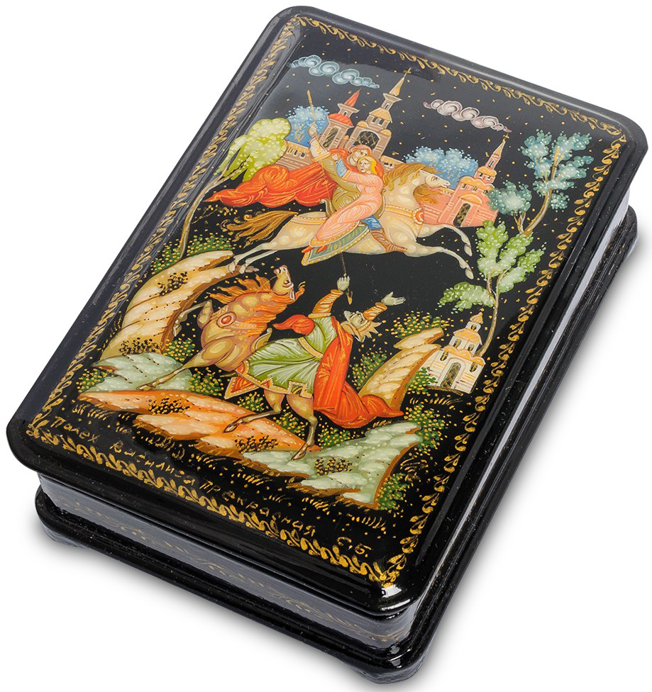 Палехская шкатулка.