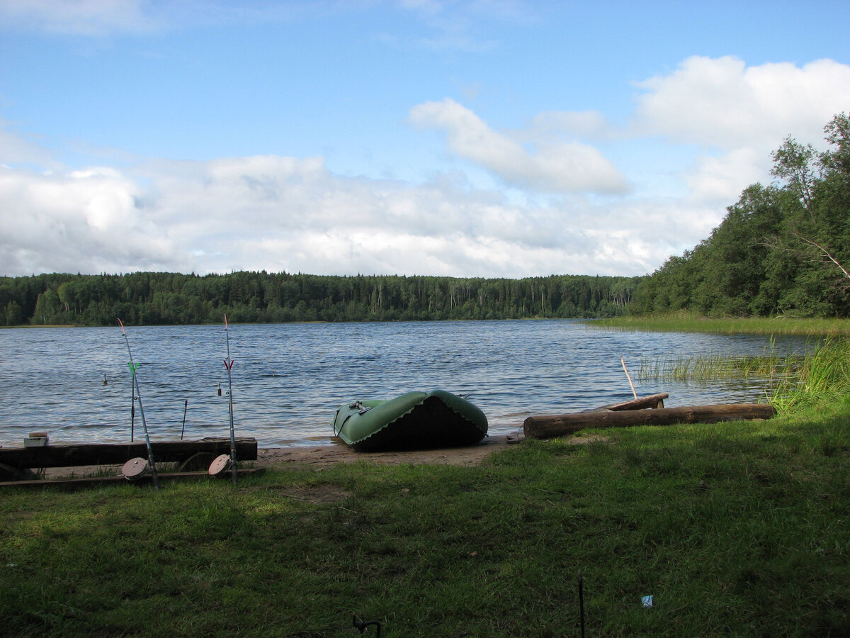 Озеро Лучки Валдай рыбалка
