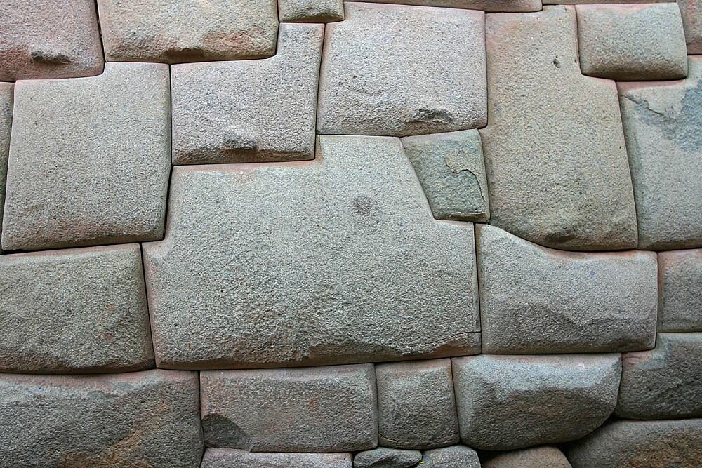 Кладка камней в Мачу-Пикчу.