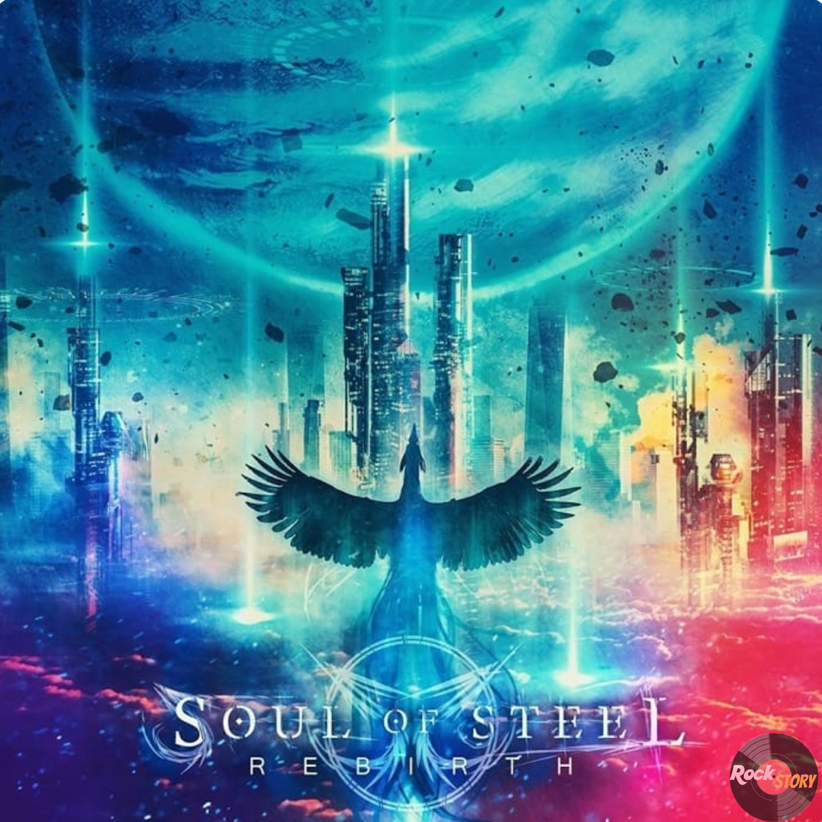 На фотографии обложка альбома Rebirth группы Soul Of Steel