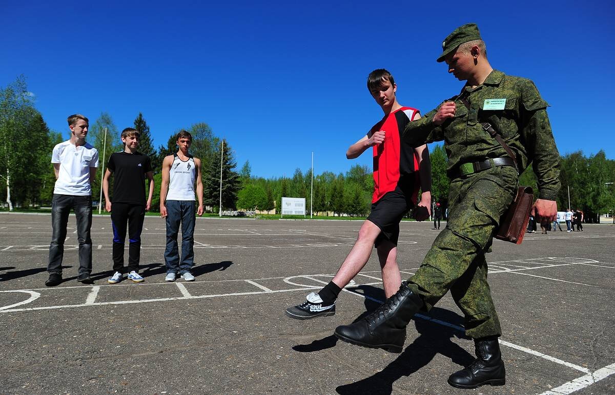 Военная подготовка в армии