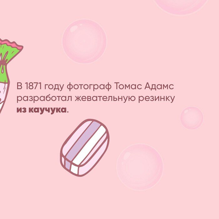 Изобретение жевательной резинки