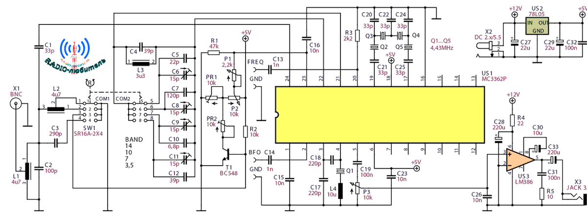 Приемник на 4 диапазона | Radio-любитель | Дзен