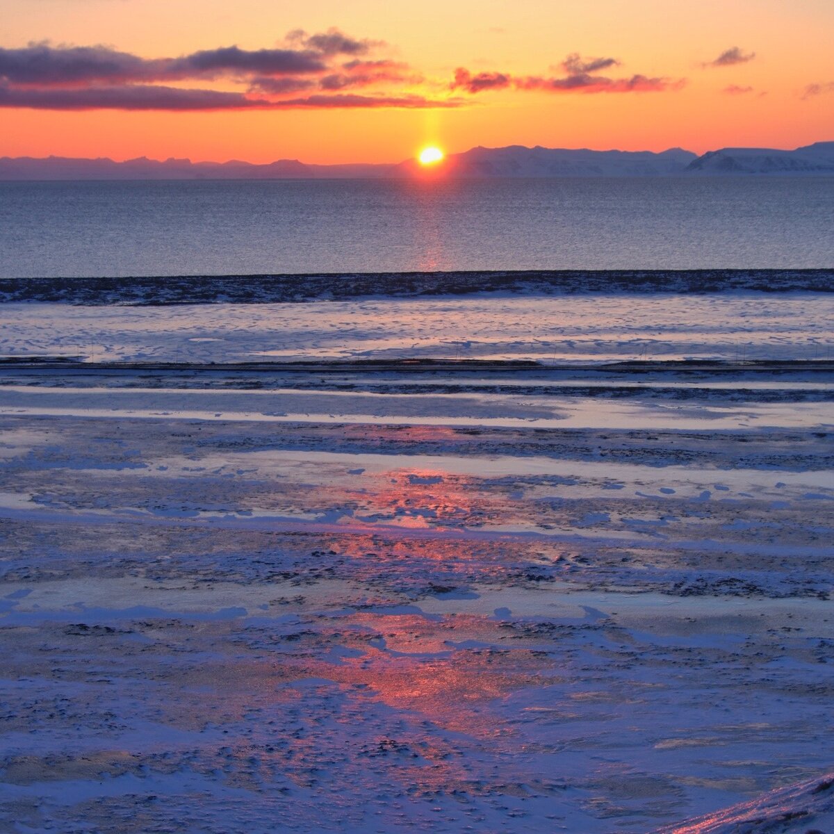 Шпицберген, Три часа ночи. Фото автора