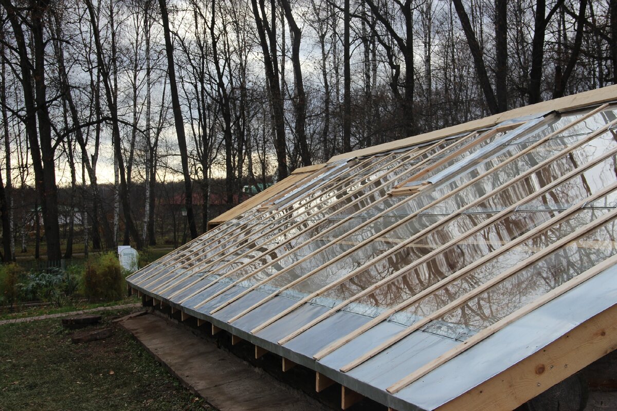 Отремонтированная крыша