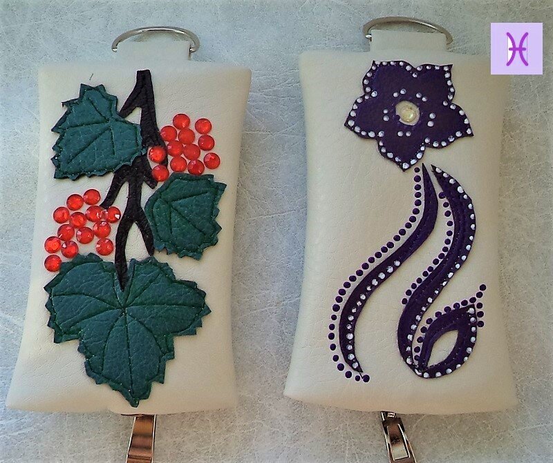 Карманные ключницы: сшить самостоятельно легко и очень просто. | Ручная ...