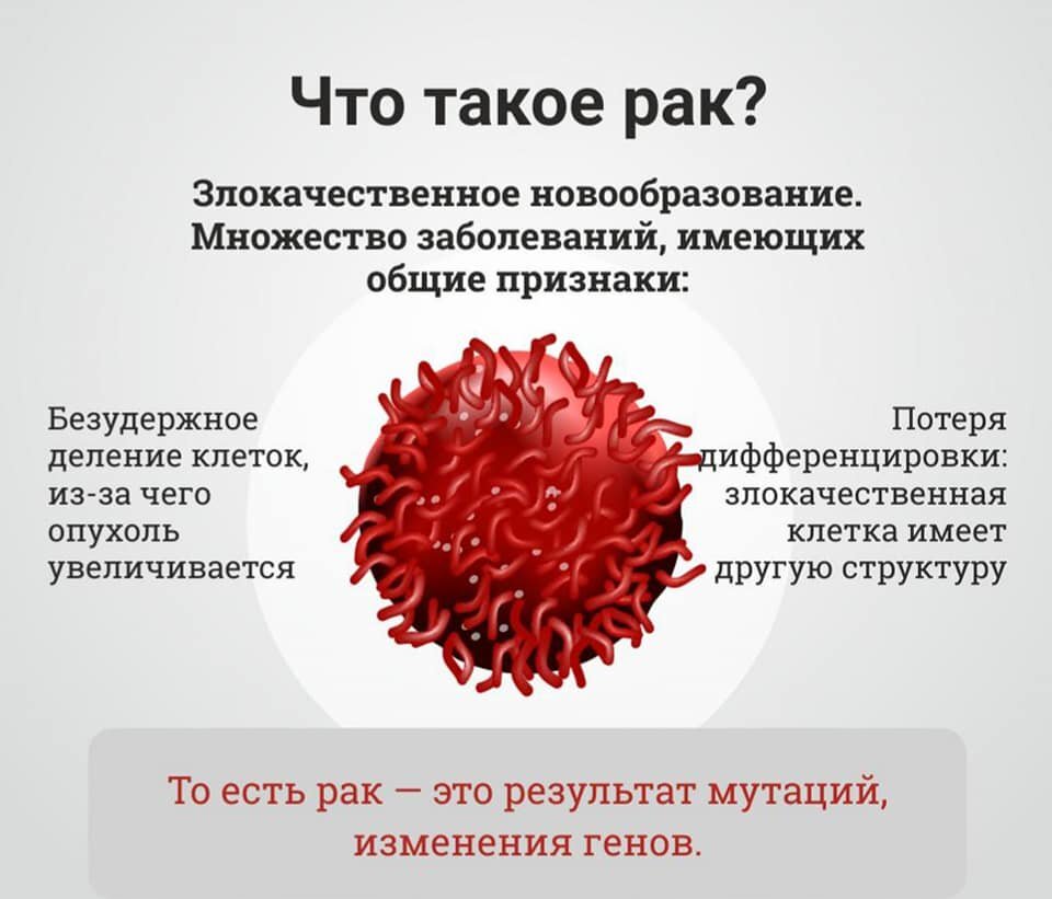 ЧТО ТАКОЕ РАК? ПРИЧИНЫ ЕГО ВОЗНИКНОВЕНИЯ? И СПОСОБЫ ЕГО ЛЕЧЕНИЯ? |  Кассиопея - Ирина Подзорова | Дзен