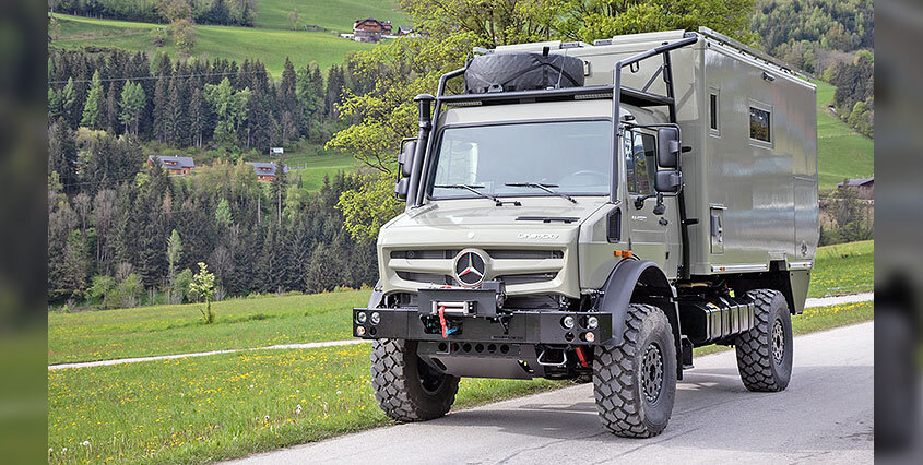 Mercedes Benz Unimog u5023 автодом
