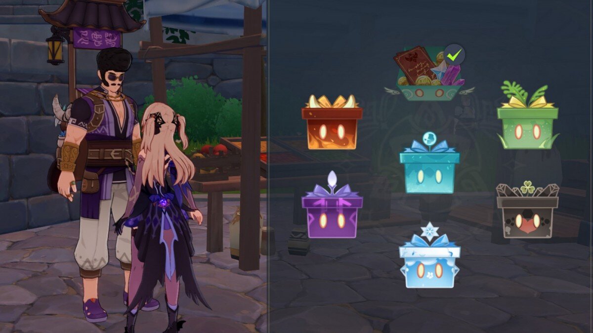 Коробки события