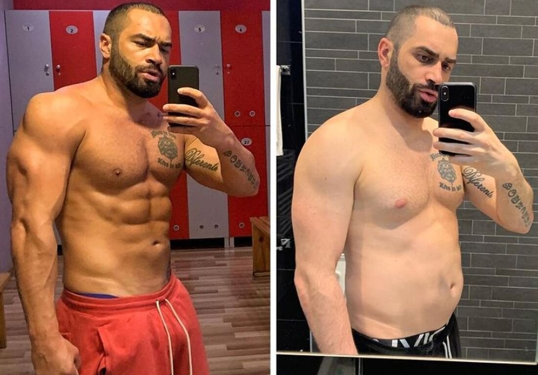 Lazar Angelov до и после