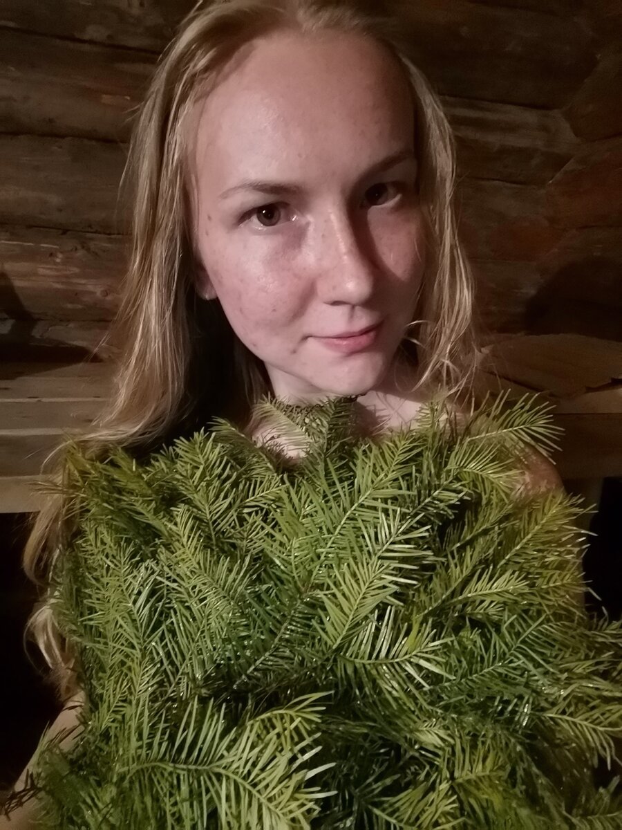 В бане с пихтовым веником