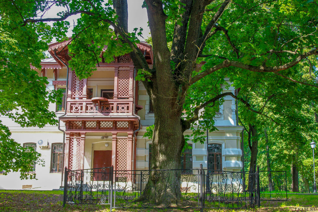 усадебный дом в русском стиле