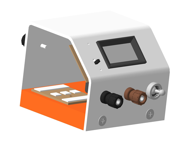 Корпус из пластмассы для китайского амперметра вольтметра проект