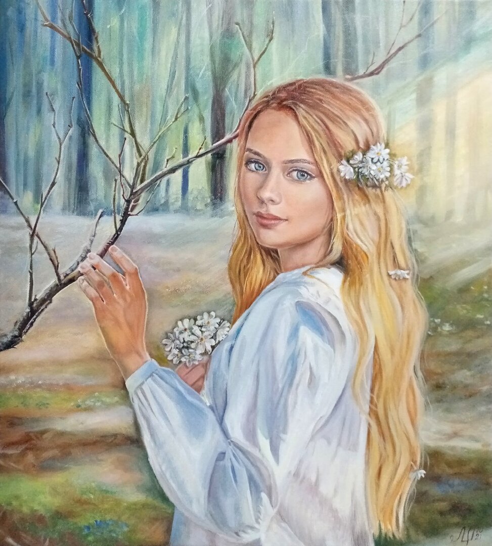                                Картина нашей ученицы Людмилы Шкляевой