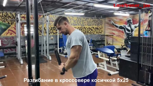 Жим Палоффа в кроссовере