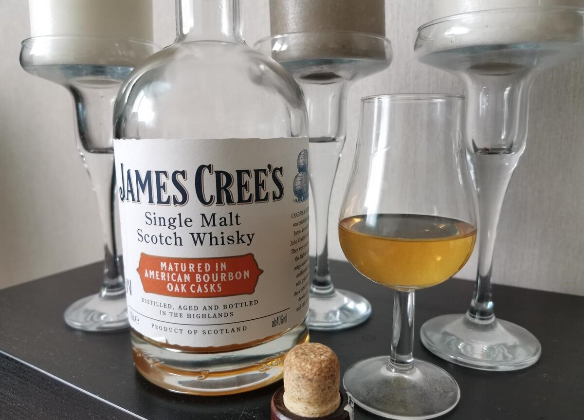 Виски james crees односолодовый