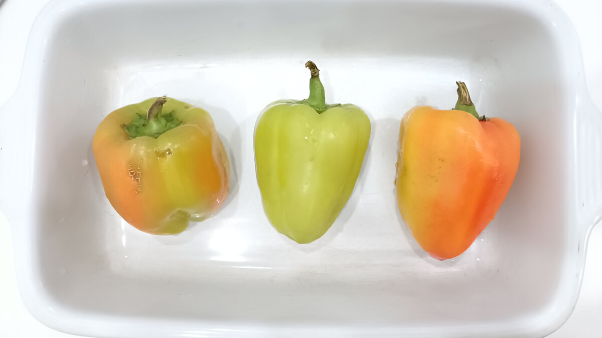 Перцы сладкие. Фото автора. 