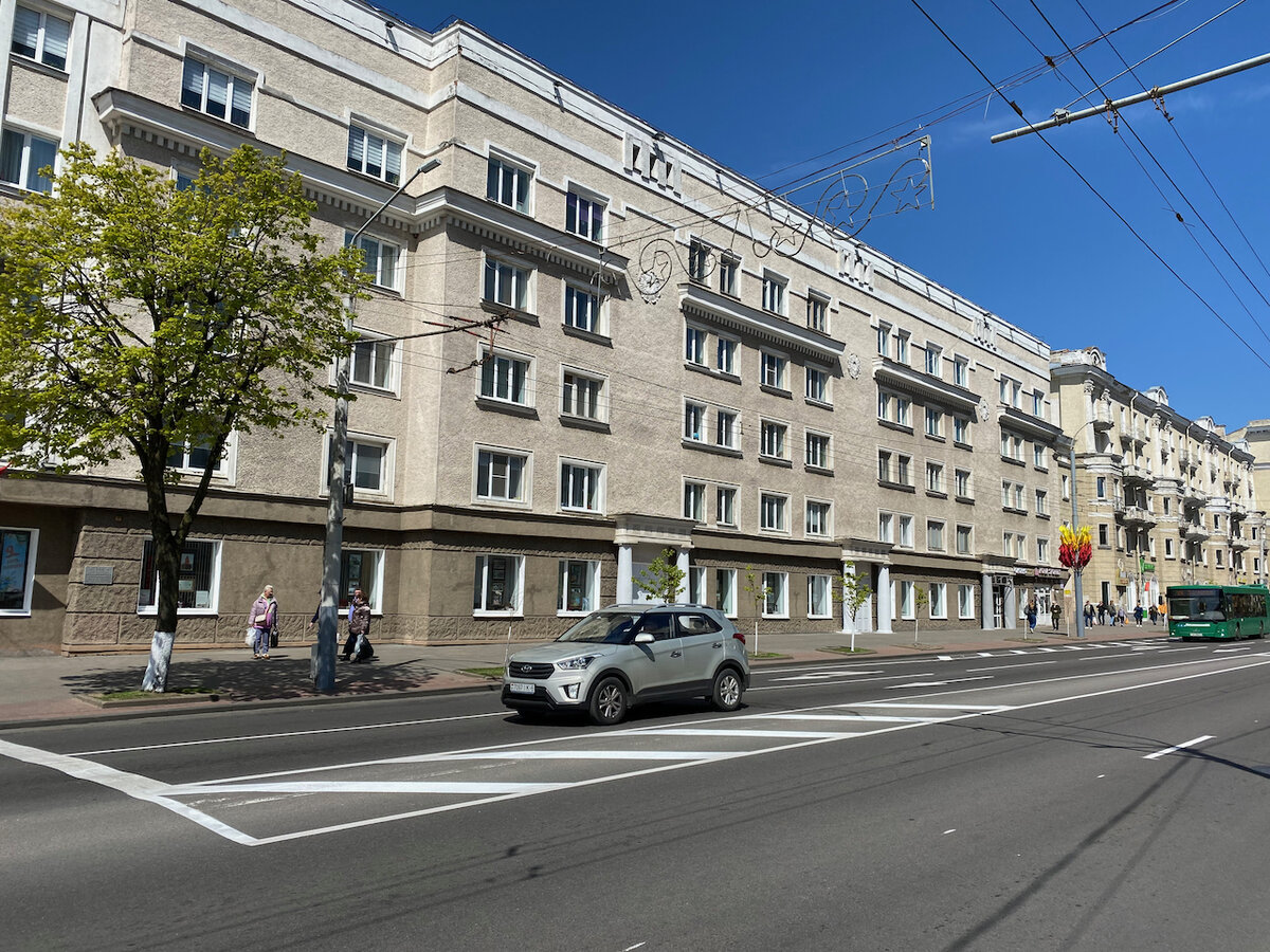 Панорама: Перекресток, супермаркет, Первомайская ул., 12, Могилёв - Яндекс Карты