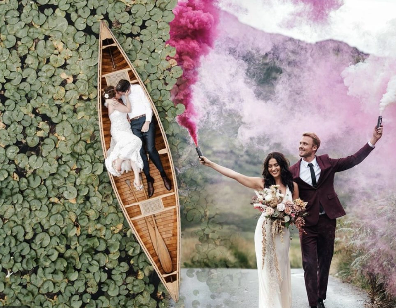 Какой может быть свадебная фотосессия