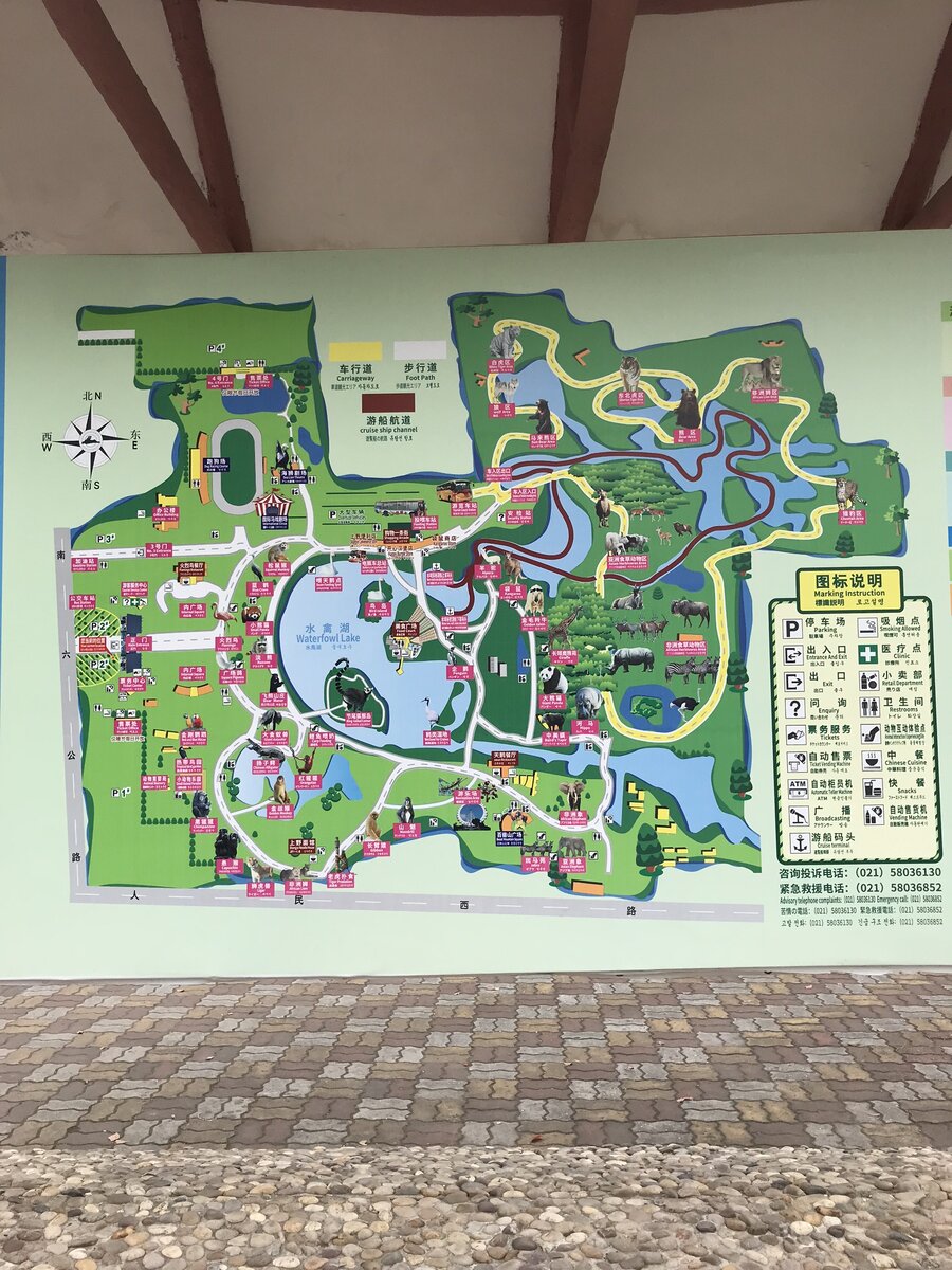 Карта Wild Animal Park