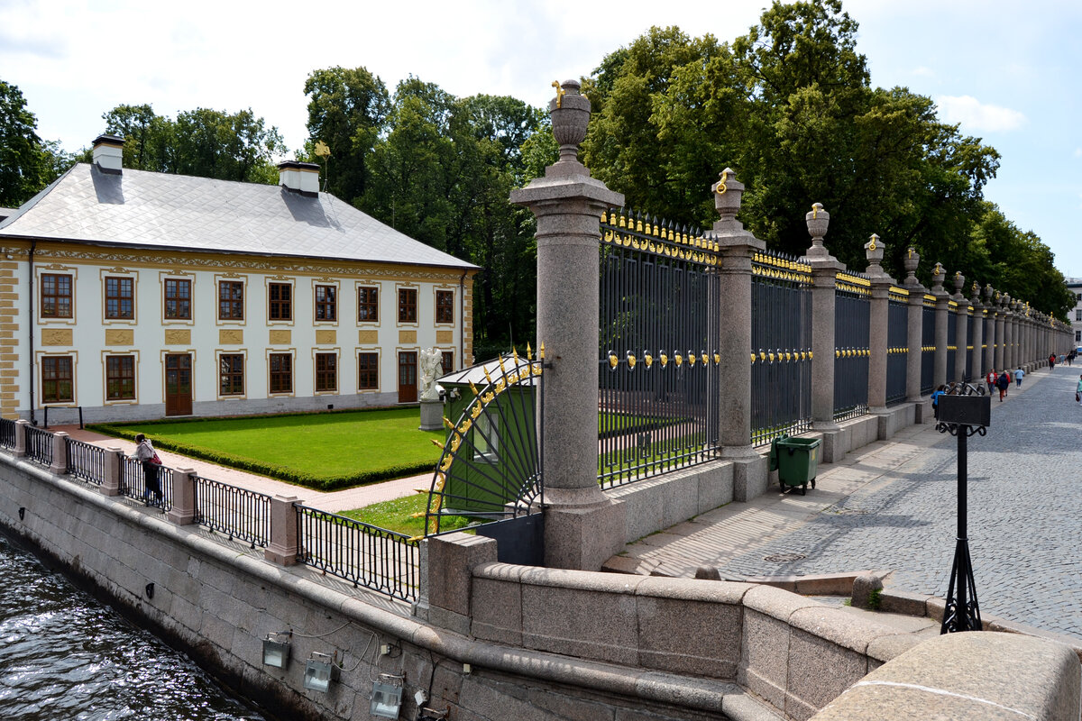 Фото летнего дворца в санкт петербурге