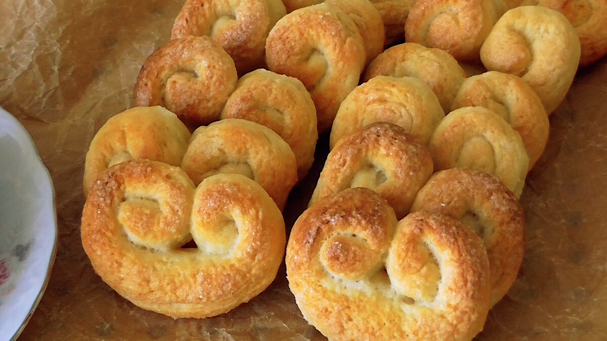 Печенье кральки из творога