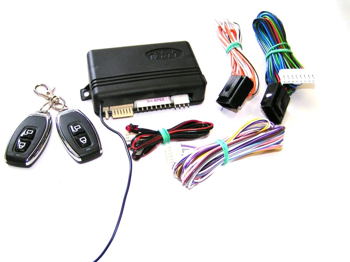 автосигнализация и ее компоненты