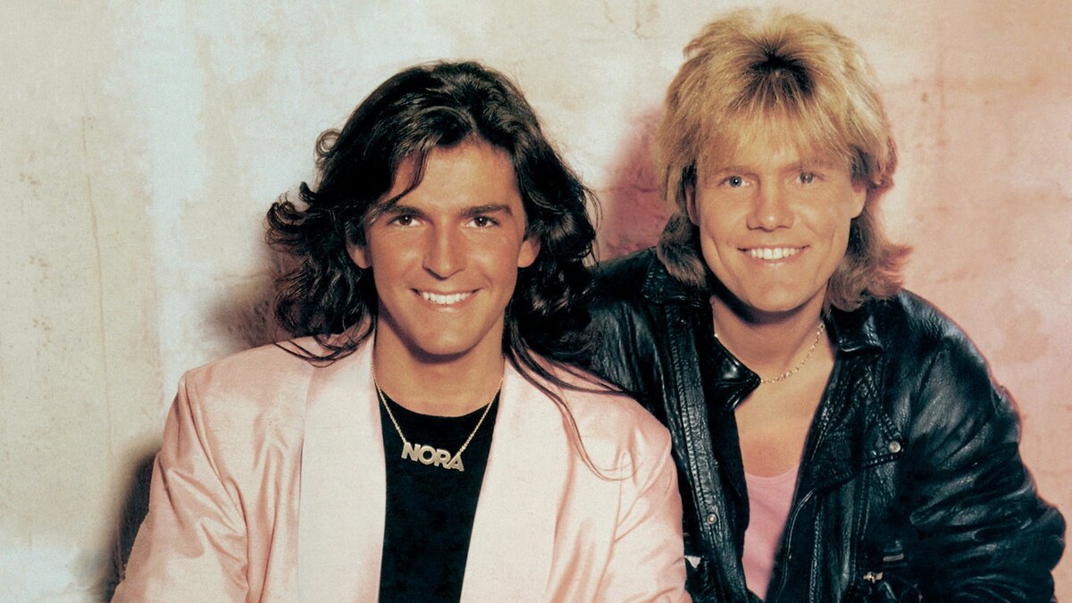 Modern talking в молодости на сцене