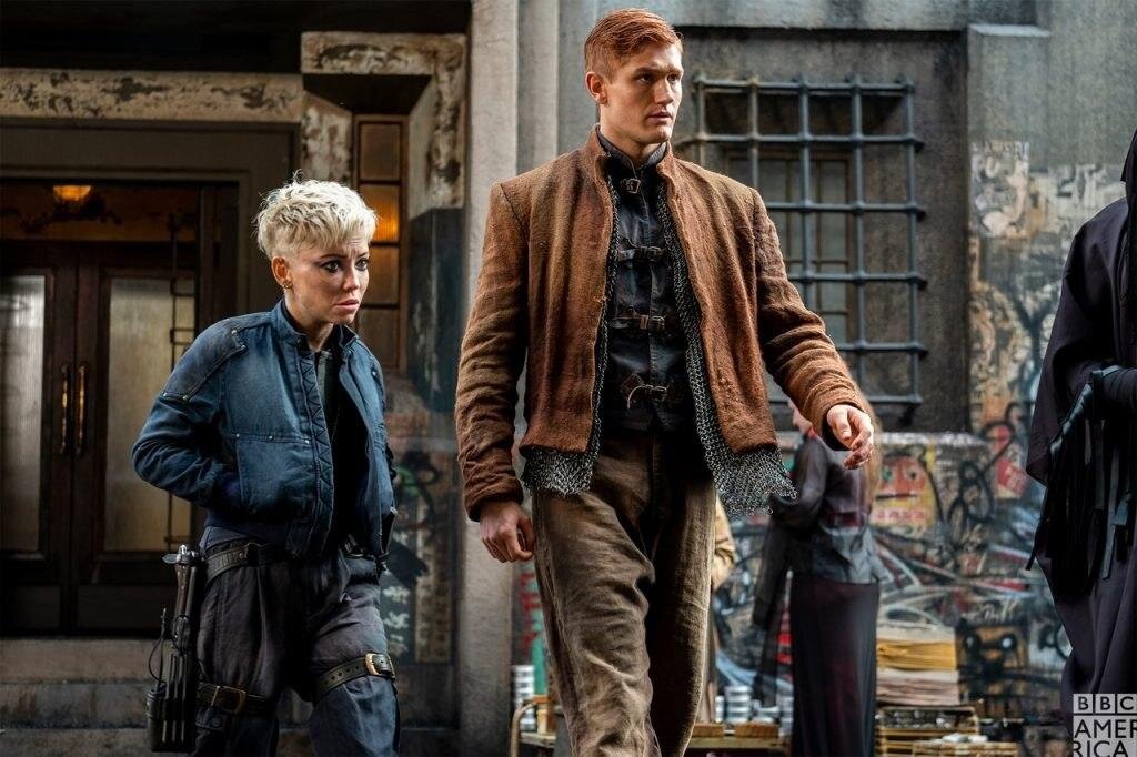 Кадры со съемок сериала «Стража». Фото: BBC America