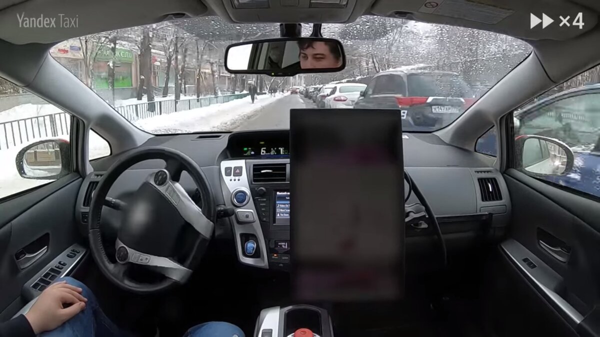 Вид из салона, скриншот из демонстрационного видео