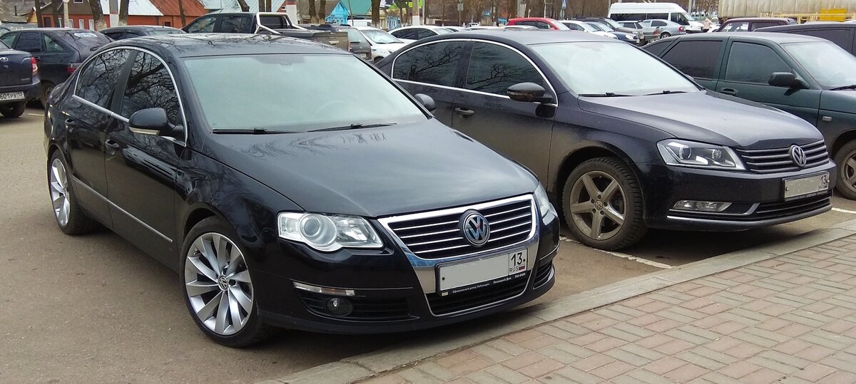 Замена тормозных дисков и колодок Volkswagen Passat B6