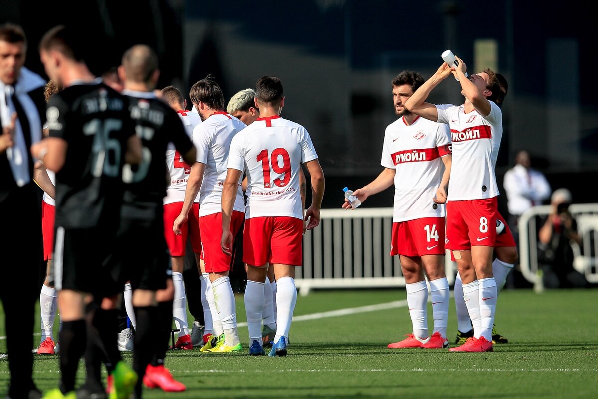 Матч "Спартак" - "Партизан". Фото - ФК "Спартак".