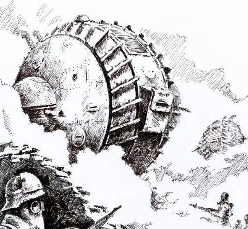 Kugelpanzer. Немецкая разработка.