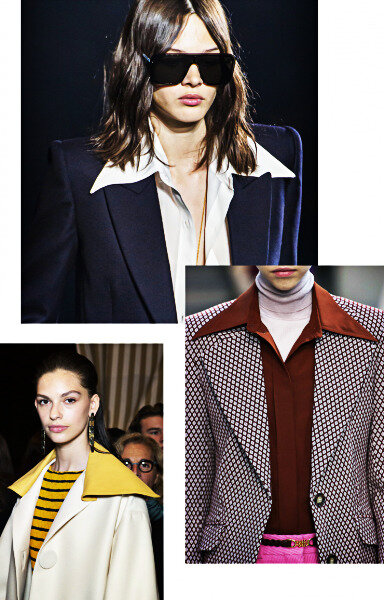 воротник в стиле диско