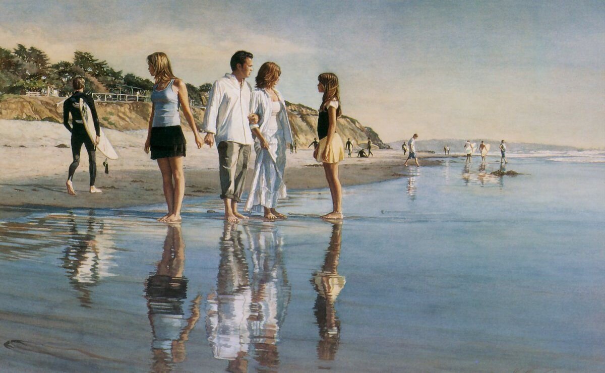 Стив Хэнкс (Steve Hanks, 1949-2015). Стив Хэнкс акварель. Стив Хэнкс художник. Американский художник акварелист Стив Хэнкс.