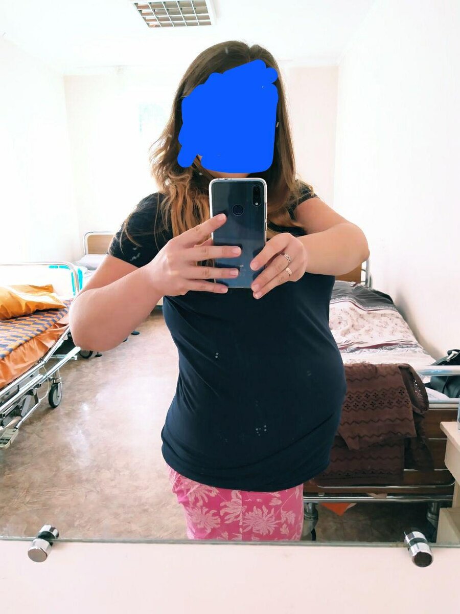 Отделение паталогии. Палата очень чистенькая и уютная. 