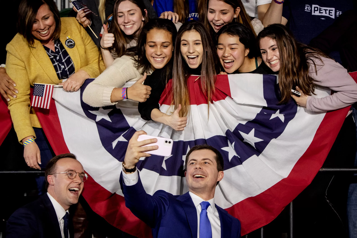 Партийный съезд в США.
