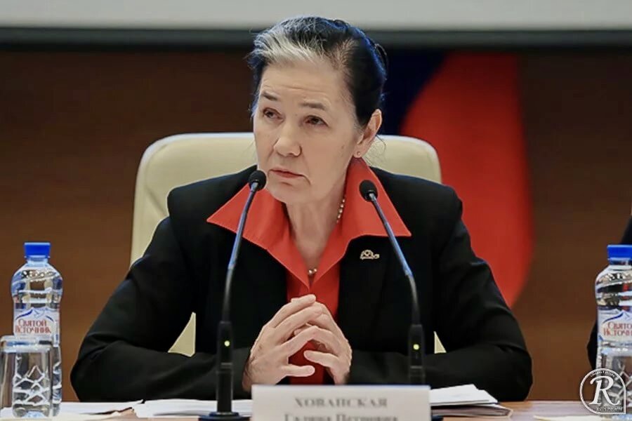 Глава комитета Госдумы по ЖКХ Галина Хованская.